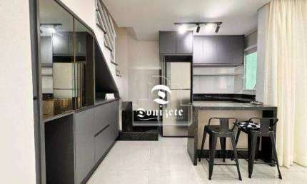 Cobertura com 3 dormitórios à venda, 120 m² por R$ 880.000,00 - Campestre - Santo André/SP