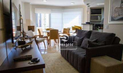 Apartamento Duplex com 1 dormitório, 90 m² - venda por R$ 1.350.000,00 ou aluguel por R$ 7.450,00/mês - Jardim - Santo André/SP