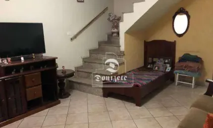 Sobrado com 3 dormitórios, 90 m² - venda por R$ 650.000,00 ou aluguel por R$ 4.500,01/mês - Campestre - Santo André/SP