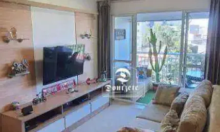 Apartamento com 3 dormitórios à venda, 91 m² por R$ 885.000,00 - Vila Lusitânia - São Bernardo do Campo/SP