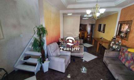 Cobertura com 3 dormitórios à venda, 200 m² por R$ 750.000,00 - Vila Camilópolis - Santo André/SP