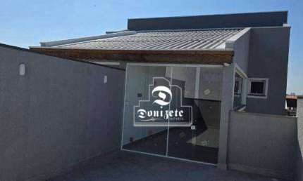 Cobertura com 2 dormitórios à venda, 95 m² por R$ 470.000,00 - Vila Camilópolis - Santo André/SP