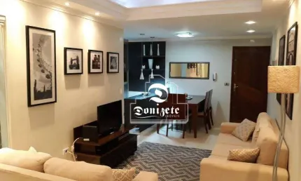 Apartamento com 2 dormitórios à venda, 70 m² por R$ 445.000,00 - Vila Pires - Santo André/SP