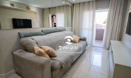 Apartamento com 3 dormitórios à venda, 90 m² por R$ 850.000,00 - Jardim Bela Vista - Santo André/SP
