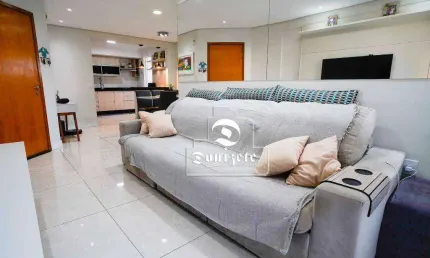 Apartamento com 3 dormitórios à venda, 90 m² por r$ 850.000,00 - jardim bela vista - santo andré/sp