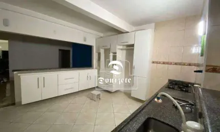 Casa com 3 dormitórios para alugar, 100 m² por R$ 2.250,00/mês - Jardim do Estádio - Santo André/SP