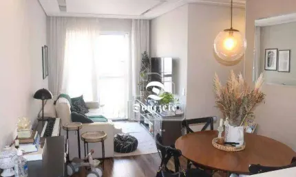 Apartamento com 2 dormitórios à venda, 62 m² por r$ 580.000,00 - campestre - santo andré/sp