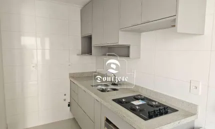 Apartamento com 2 dormitórios para alugar, 64 m² por R$ 3.991,37/mês - Vila Bastos - Santo André/SP