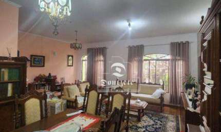 Sobrado com 3 dormitórios, 213 m² - venda por R$ 1.300.000,00 ou aluguel por R$ 15.265,00/mês - Jardim - Santo André/SP