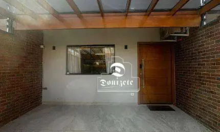 Sobrado com 2 dormitórios à venda, 125 m² por R$ 850.000,00 - Vila Alzira - Santo André/SP