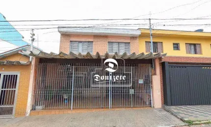 Sobrado com 3 dormitórios à venda, 293 m² por R$ 750.000,00 - Bangu - Santo André/SP