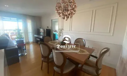 Apartamento com 3 dormitórios à venda, 120 m² por r$ 1.298.000,00 - jardim - santo andré/sp