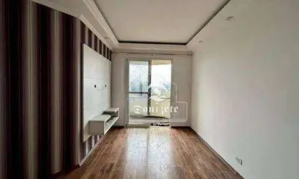 Apartamento com 2 dormitórios, 59 m² - venda por R$ 370.000,00 ou aluguel por R$ 3.110,66/mês - Vila América - Santo André/SP