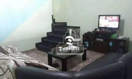 Sobrado com 3 dormitórios à venda, 211 m² por r$ 570.000,00 - vila camilópolis - santo andré/sp