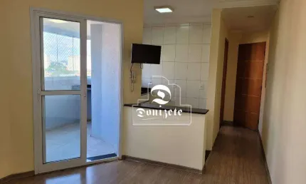 Apartamento com 2 dormitórios à venda, 63 m² por r$ 377.000,00 - vila homero thon - santo andré/sp