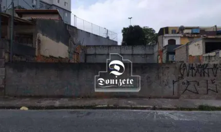 Terreno à venda, 350 m² por R$ 1.000.000,00 - Vila Príncipe de Gales - Santo André/SP
