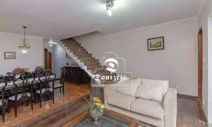 Sobrado com 3 dormitórios à venda, 169 m² por R$ 839.999,99 - Santa Maria - Santo André/SP