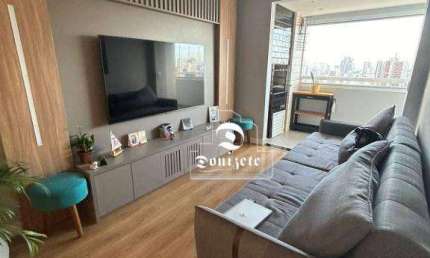 Apartamento com 3 dormitórios à venda, 90 m² por R$ 979.000,00 - Jardim Bela Vista - Santo André/SP