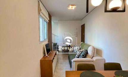 Cobertura com 2 dormitórios à venda, 89 m² por R$ 580.000,00 - Campestre - Santo André/SP