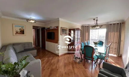 Apartamento com 3 dormitórios à venda, 93 m² por r$ 840.000,00 - vila bastos - santo andré/sp