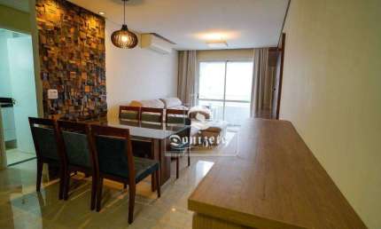Apartamento com 1 dormitório, 56 m² - venda por R$ 530.000,00 ou aluguel por R$ 3.558,34/mês - Jardim - Santo André/SP