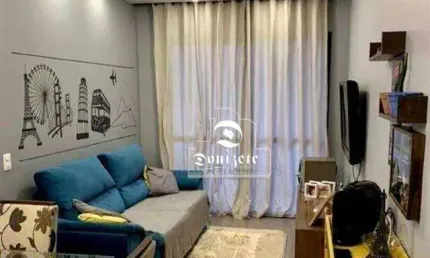 Apartamento com 3 dormitórios à venda, 75 m² por R$ 530.000,00 - Vila Floresta - Santo André/SP