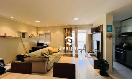 Apartamento com 2 dormitórios à venda, 70 m² por r$ 750.000,00 - jardim - santo andré/sp
