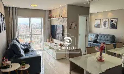 Apartamento com 2 dormitórios à venda, 54 m² por r$ 370.000,00 - vila humaitá - santo andré/sp