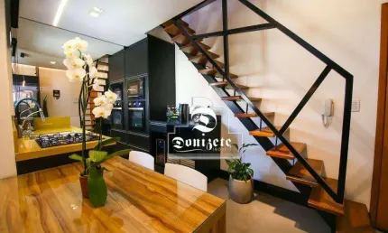 Cobertura com 2 dormitórios à venda, 100 m² por R$ 530.000,00 - Vila Pires - Santo André/SP