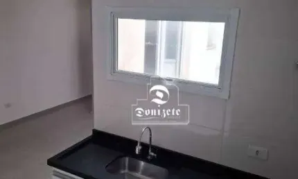 Cobertura com 2 dormitórios para alugar, 110 m² por r$ 2.850,00/mês - vila assunção - santo andré/sp