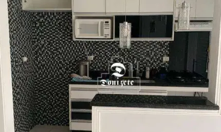 Apartamento com 2 dormitórios à venda, 64 m² por r$ 550.000,00 - jardim - santo andré/sp