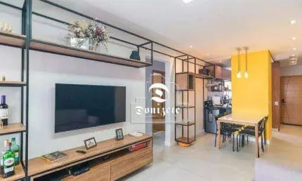 Apartamento à venda, 63 m² por r$ 589.000,00 - campestre - santo andré/sp
