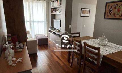 Apartamento com 3 dormitórios à venda, 62 m² por r$ 570.000,00 - campestre - santo andré/sp