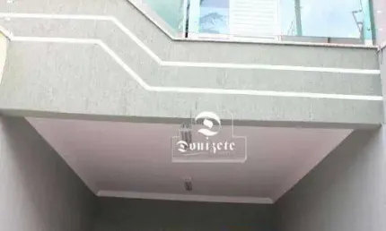 Sobrado com 3 dormitórios à venda, 124 m² por R$ 680.000,00 - Vila Scarpelli - Santo André/SP