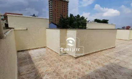 Cobertura com 2 dormitórios, 88 m² - venda por R$ 369.997,00 ou aluguel por R$ 1.913,18/mês - Parque das Nações - Santo André/SP
