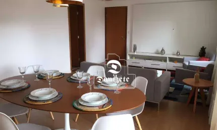 Apartamento com 3 dormitórios, 136 m² - venda por R$ 727.000,00 ou aluguel por R$ 5.840,00/mês - Vila Valparaíso - Santo André/SP