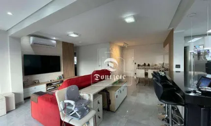 Apartamento com 3 dormitórios à venda, 120 m² por r$ 1.272.000,00 - jardim - santo andré/sp
