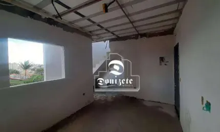 Cobertura com 2 dormitórios à venda, 78 m² por R$ 464.999,90 - Parque Erasmo Assunção - Santo André/SP