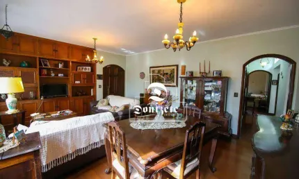 Sobrado com 3 dormitórios à venda, 173 m² por r$ 900.000,00 - vila homero thon - santo andré/sp