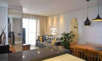 Apartamento com 2 dormitórios à venda, 66 m² por r$ 550.000,00 - vila américa - santo andré/sp