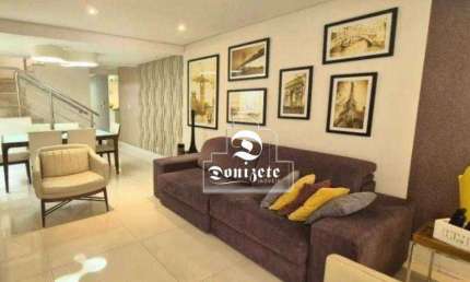Sobrado com 3 dormitórios à venda, 148 m² por R$ 1.250.000,00 - Vila Bastos - Santo André/SP