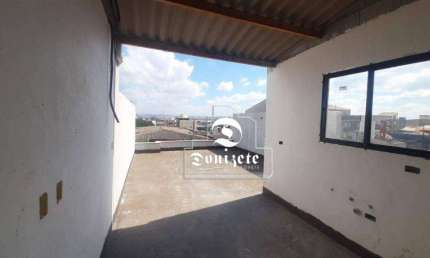 Cobertura com 2 dormitórios à venda, 88 m² por R$ 615.000,00 - Utinga - Santo André/SP