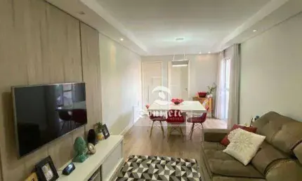 Apartamento com 3 dormitórios à venda, 89 m² por r$ 850.000,00 - campestre - santo andré/sp