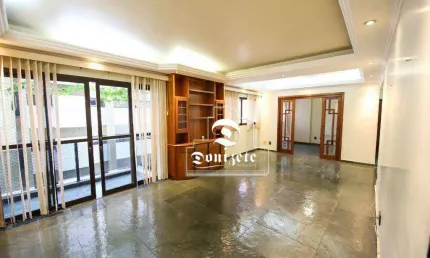 Apartamento com 3 dormitórios para alugar, 134 m² por R$ 5.976,00/mês - Jardim Bela Vista - Santo André/SP