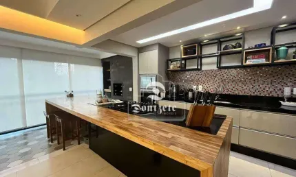 Apartamento com 3 dormitórios à venda, 120 m² por r$ 1.700.000,00 - jardim - santo andré/sp