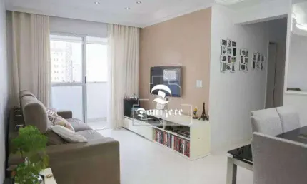 Apartamento com 3 dormitórios à venda, 89 m² por R$ 580.000,00 - Vila Gilda - Santo André/SP
