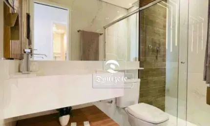 Apartamento com 2 dormitórios à venda, 67 m² por r$ 645.090,00 - vila alzira - santo andré/sp
