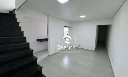 Cobertura com 3 dormitórios à venda, 140 m² por r$ 825.000,00 - santa maria - santo andré/sp