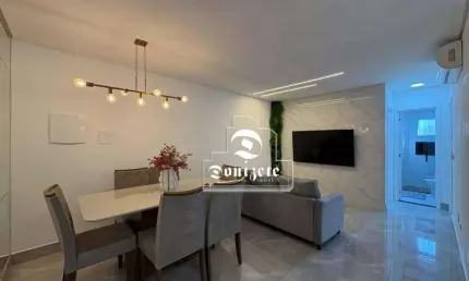 Apartamento com 2 dormitórios à venda, 60 m² por r$ 495.000,00 - vila alpina - santo andré/sp