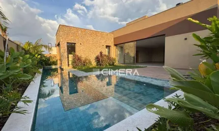 Casa para alugar no condomínio alphaville nova esplanada, localizado na cidade de votorantim/sp